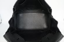 将图片加载到图库查看器,HERMES BIRKIN 35 Togo leather Black □R刻印 Hand bag 800100081