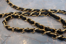 Load image into Gallery viewer, CHANEL  V-Stitch chain shoulder bag Lambskin Black/Gold hadware Shoulder bag 700090234