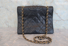 画像をギャラリービューアに読み込む, CHANEL/シャネル マトラッセチェーンショルダーバッグ ラムスキン ブラック/ゴールド金具 ショルダーバッグ 800070116