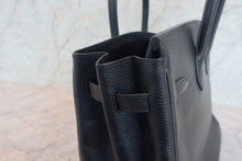 画像をギャラリービューアに読み込む, HERMES/エルメス バーキン35 アルデンヌ ブラック □D刻印 ハンドバッグ 800010127