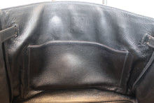 画像をギャラリービューアに読み込む, HERMES/エルメス バーキン35 アルデンヌ ブラック □D刻印 ハンドバッグ 800010127