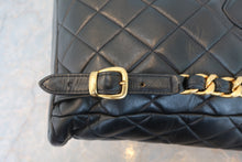 画像をギャラリービューアに読み込む, CHANEL/シャネル マトラッセチェーンリュック ラムスキン ブラック/ゴールド金具 リュック 800050139