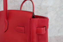 画像をギャラリービューアに読み込む, HERMES/エルメス バーキン35 ヴォーエプソン ヴァーミリオン □H刻印 ハンドバッグ 700030121