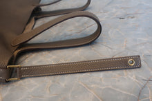 Load image into Gallery viewer, HERMES PICOTIN LOCK MM Clemence leather Etoupe gray Z Engraving Hand bag 700120148