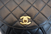 画像をギャラリービューアに読み込む, CHANEL/シャネル マトラッセチェーンリュック ラムスキン ブラック/ゴールド金具 リュック 800050139