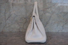 画像をギャラリービューアに読み込む, HERMES/エルメス バーキン30 トリヨンクレマンス ホワイト □N刻印 ハンドバッグ 700110035