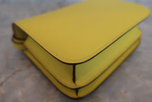 Load image into Gallery viewer, HERMES CONSTANCE MINI Epsom leather Lime A Engraving Shoulder bag 600040204