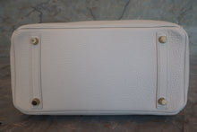 画像をギャラリービューアに読み込む, HERMES/エルメス バーキン30 トリヨンクレマンス ホワイト □N刻印 ハンドバッグ 700110035