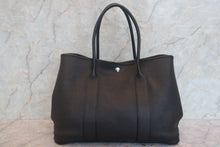Load image into Gallery viewer, HERMES GARDEN PARTY PM Negonda leather Black □O Engraving Tote bag 700120130