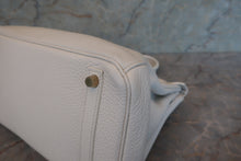 画像をギャラリービューアに読み込む, HERMES/エルメス バーキン30 トリヨンクレマンス ホワイト □N刻印 ハンドバッグ 700110035