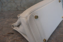 画像をギャラリービューアに読み込む, HERMES/エルメス バーキン30 トリヨンクレマンス ホワイト □N刻印 ハンドバッグ 700110035