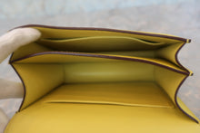 Load image into Gallery viewer, HERMES CONSTANCE MINI Epsom leather Lime A Engraving Shoulder bag 600040204