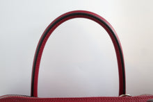 Load image into Gallery viewer, HERMES BOLIDE 31 Clemence leather Rouge grenet X Engraving Shoulder bag 800100092