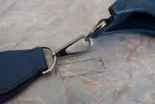 Load image into Gallery viewer, HERMES  EVELYNE1 GM Clemence leather Blue □J Engraving Shoulder bag 700020124