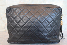 將圖片載入圖庫檢視器 CHANEL/シャネル マトラッセフリンジチェーンショルダーバッグ ラムスキン ブラック/ゴールド金具 ショルダーバッグ 700090246