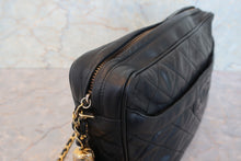將圖片載入圖庫檢視器 CHANEL/シャネル マトラッセフリンジチェーンショルダーバッグ ラムスキン ブラック/ゴールド金具 ショルダーバッグ 700090246