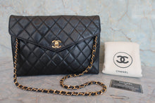 画像をギャラリービューアに読み込む, CHANEL/シャネル マトラッセチェーンショルダーバッグ ラムスキン ブラック/ゴールド金具 ショルダーバッグ 800070129