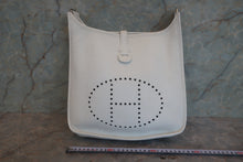 画像をギャラリービューアに読み込む, HERMES/エルメス エブリン2PM トリヨンクレマンス ホワイト □H刻印 ショルダーバッグ 800010090