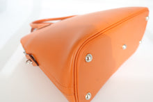 将图片加载到图库查看器,HERMES BOLIDE 31 Chamonix leather Orange □J刻印 Shoulder bag 800100083