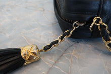 將圖片載入圖庫檢視器 CHANEL/シャネル マトラッセフリンジチェーンショルダーバッグ ラムスキン ブラック/ゴールド金具 ショルダーバッグ 700090246