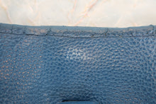 Load image into Gallery viewer, HERMES  EVELYNE1 GM Clemence leather Blue □J Engraving Shoulder bag 700020124