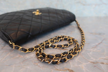 画像をギャラリービューアに読み込む, CHANEL/シャネル マトラッセチェーンショルダーバッグ ラムスキン ブラック/ゴールド金具 ショルダーバッグ 800070129