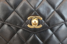 画像をギャラリービューアに読み込む, CHANEL/シャネル マトラッセチェーンショルダーバッグ ラムスキン ブラック/ゴールド金具 ショルダーバッグ 800070129
