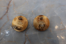 將圖片載入圖庫檢視器 CHANEL/シャネル ココマークラウンドイヤリング 金メッキ ゴールド イヤリング 500100126