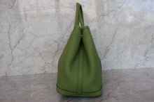 画像をギャラリービューアに読み込む, HERMES/エルメス ガーデンパーティTPM ネゴンダ アニスグリーン □M刻印 トートバッグ 700100173