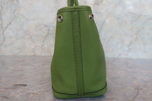 画像をギャラリービューアに読み込む, HERMES/エルメス ガーデンパーティTPM ネゴンダ アニスグリーン □M刻印 トートバッグ 700100173