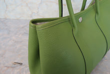 画像をギャラリービューアに読み込む, HERMES/エルメス ガーデンパーティTPM ネゴンダ アニスグリーン □M刻印 トートバッグ 700100173