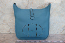 將圖片載入圖庫檢視器 HERMES/エルメス エブリン3PM トリヨンクレマンス ブルージーン □M刻印 ショルダーバッグ 700050228