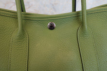画像をギャラリービューアに読み込む, HERMES/エルメス ガーデンパーティTPM ネゴンダ アニスグリーン □M刻印 トートバッグ 700100173