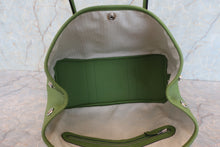 画像をギャラリービューアに読み込む, HERMES/エルメス ガーデンパーティTPM ネゴンダ アニスグリーン □M刻印 トートバッグ 700100173