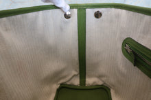 画像をギャラリービューアに読み込む, HERMES/エルメス ガーデンパーティTPM ネゴンダ アニスグリーン □M刻印 トートバッグ 700100173