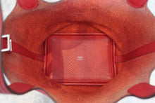 画像をギャラリービューアに読み込む, HERMES/エルメス ピコタンロックPM トリヨンクレマンス ルージュカザック A刻印 ハンドバッグ 800040035