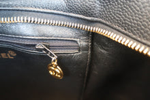 Load image into Gallery viewer, CHANEL Medallion Tote Caviar skin Black/Gold hadware Tote bag 700080172