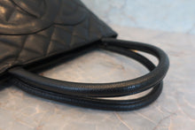 画像をギャラリービューアに読み込む, CHANEL/シャネル 復刻トート キャビアスキン ブラック/ゴールド金具 トートバッグ 800010106