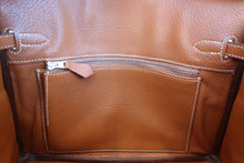 Load image into Gallery viewer, HERMES BIRKIN 25 Epsom leather Cognac □J Engraving Hand bag 700050278