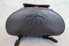Load image into Gallery viewer, CHANEL Matelasse Chain back pack Lambskin Black/Gold hadware Back pack 700080134