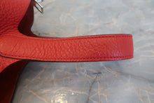 Load image into Gallery viewer, HERMES PICOTIN LOCK PM Clemence leather Vermillon A Engraving Hand bag 700120158