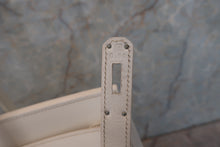 画像をギャラリービューアに読み込む, HERMES/エルメス バーキン35 クシュベル ホワイト/マットシルバー金具 □H刻印 ハンドバッグ 700020230