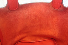将图片加载到图库查看器,HERMES PICOTIN LOCK PM Clemence leather Vermillon A刻印 Hand bag 700120158