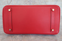 Load image into Gallery viewer, HERMES BIRKIN 30 Epsom leather Rouge casaque C Engraving Hand bag 700040006