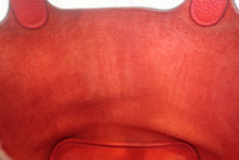 将图片加载到图库查看器,HERMES PICOTIN LOCK PM Clemence leather Vermillon A刻印 Hand bag 700120158