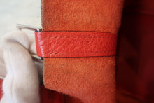将图片加载到图库查看器,HERMES PICOTIN LOCK PM Clemence leather Vermillon A刻印 Hand bag 700120158
