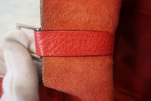 Load image into Gallery viewer, HERMES PICOTIN LOCK PM Clemence leather Vermillon A Engraving Hand bag 700120158