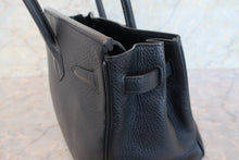 將圖片載入圖庫檢視器 HERMES/エルメス バーキン30 トリヨンクレマンス ブラック □H刻印 ハンドバッグ 700090207