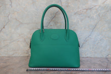 Load image into Gallery viewer, HERMES/BOLIDE 27 Epsom leather Vert vertigo Z Engraving Shoulder bag 700120127