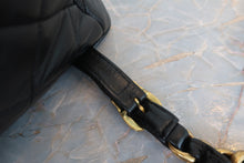Load image into Gallery viewer, CHANEL Matelasse Chain back pack Lambskin Black/Gold hadware Back pack 700080134